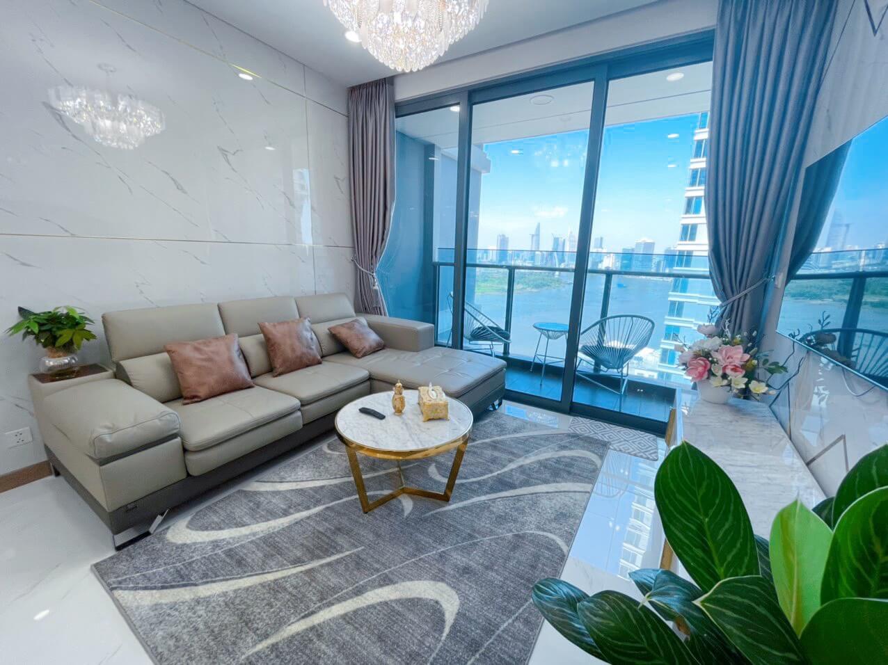 Spacious apartment in Sunwah Pearl - Colorful space for cheerful life