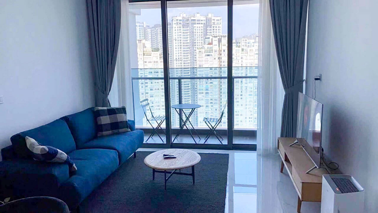 Sunwah Pearl 2 bedrooms apartment - Cozy open space