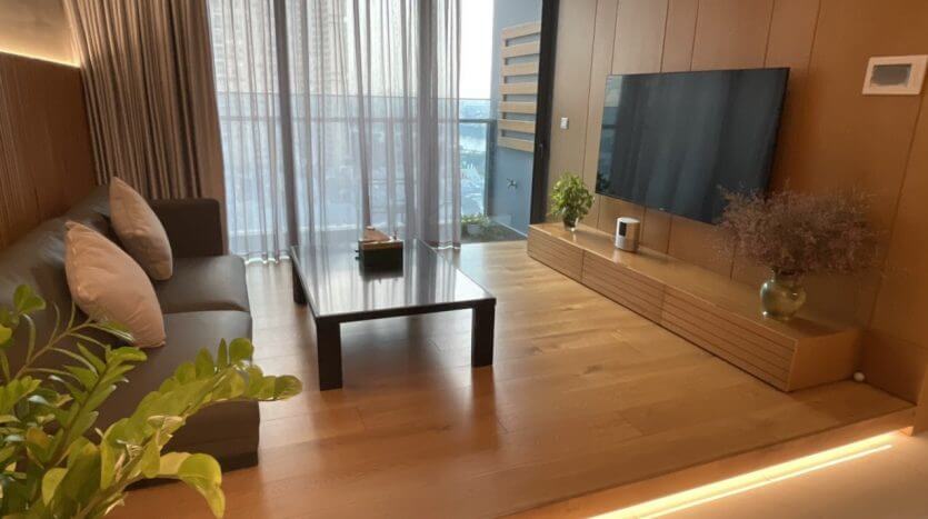 2 bedroom apartment for rent in Sunwah Pearl - Minimalist style