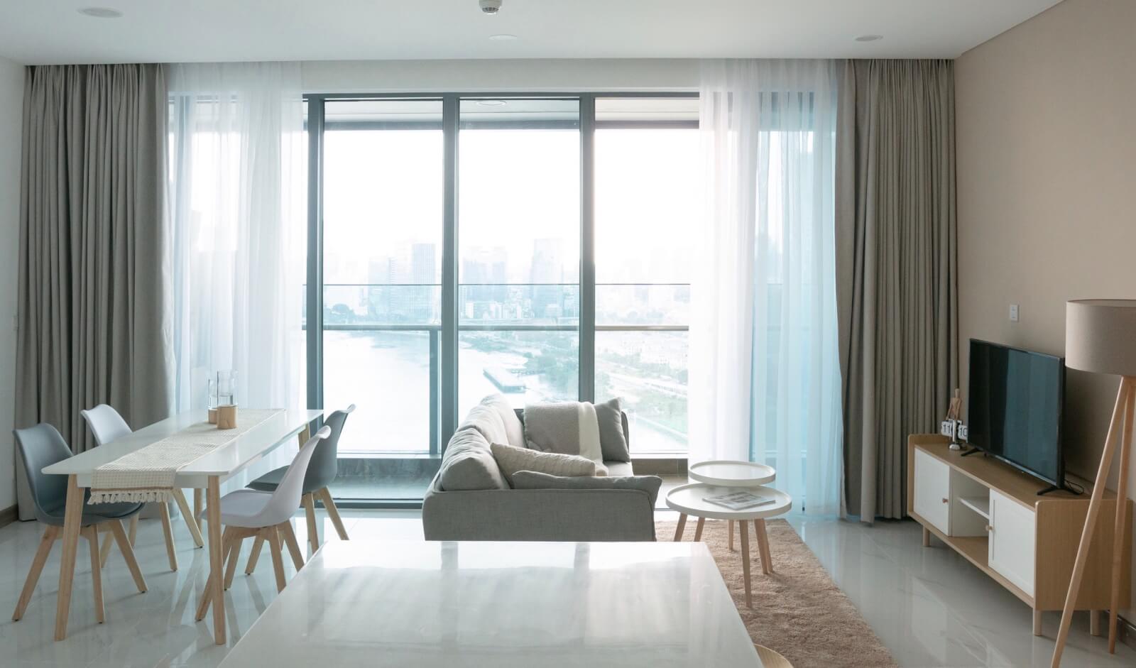 2 beds apartment for rent in Sunwah Pearl - Nice view