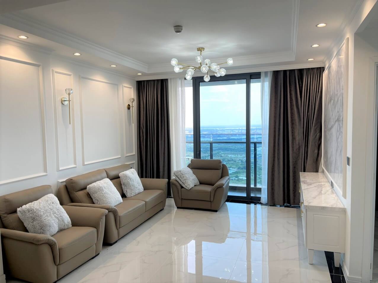 3 bedroom apartment for rent in Sunwah Pearl - The gorgeous Saigon River view