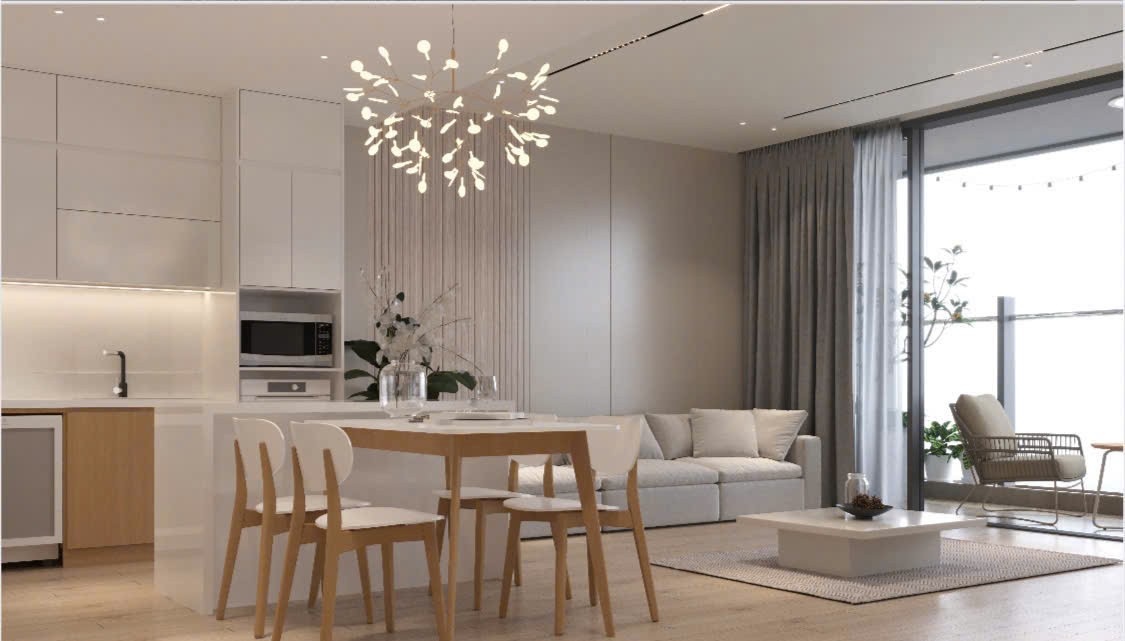 Sunwah Pearl Silver House 2 bedroom apartment with direct river view